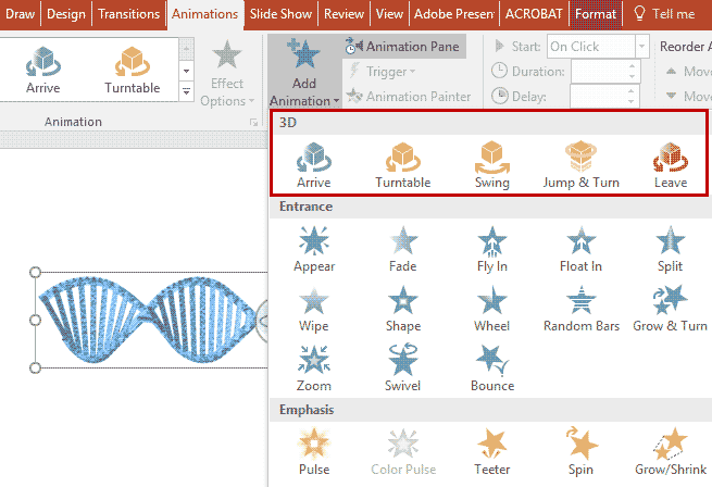 3d powerpoint slide transition