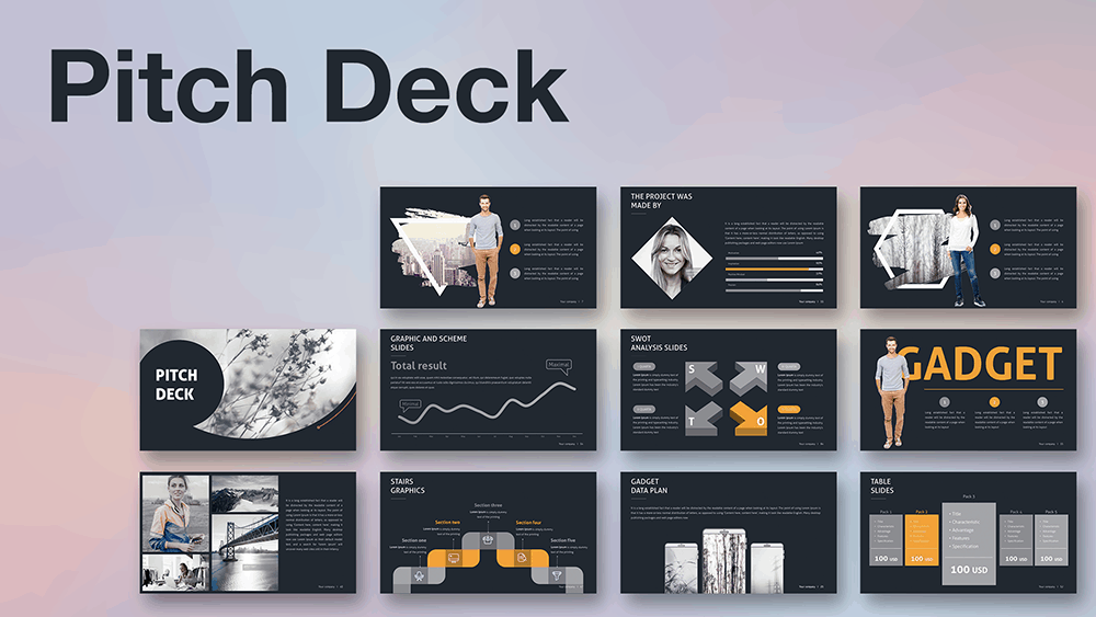 Pitch Deck PowerPoint Template