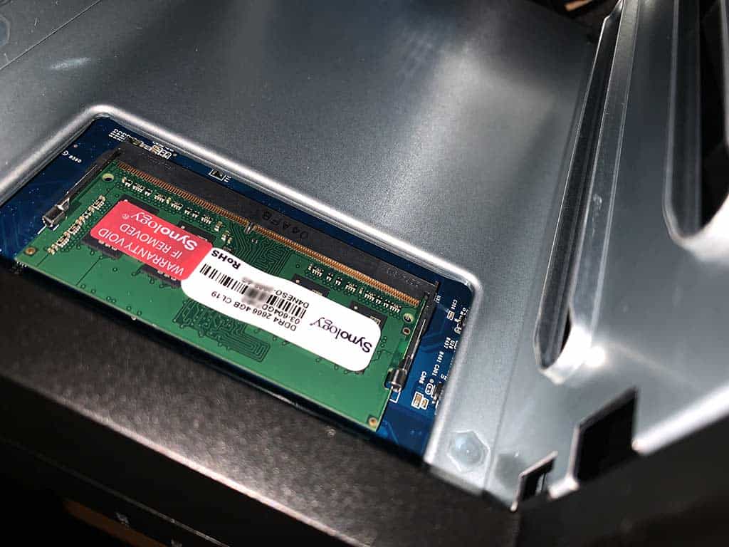 Adding Extra RAM to the Synology DS920+ NAS